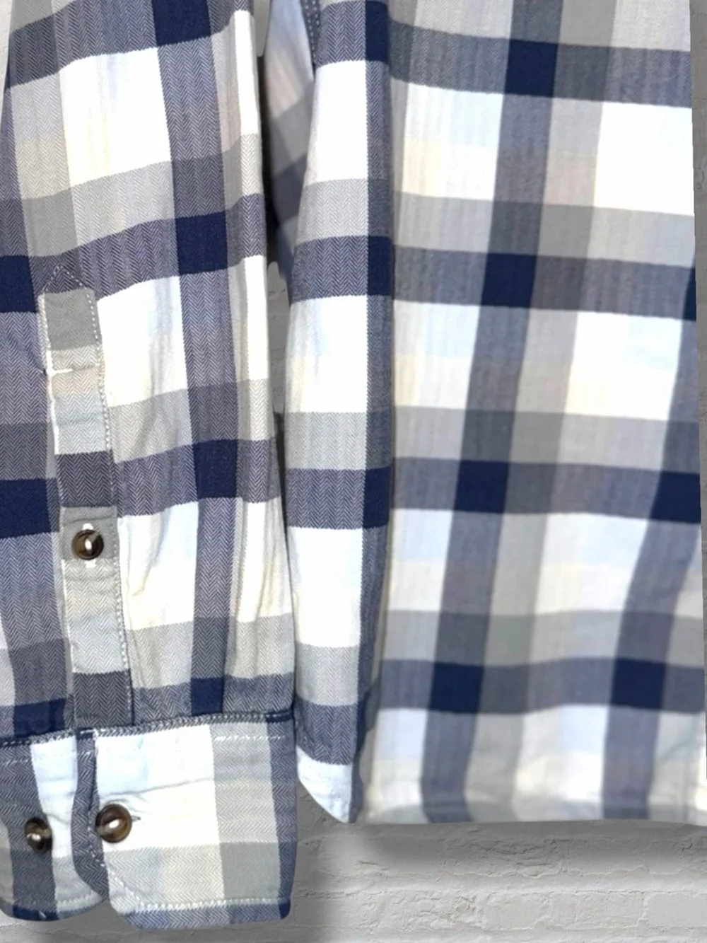 The North Face Men’s Flannel Shirt Plaid Button Down Long Sleeve Size Small